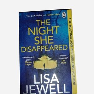 The paperback novel The Night She Disappeared by Lisa Jewell